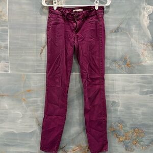 Rich & Skinny purple low rise jeans